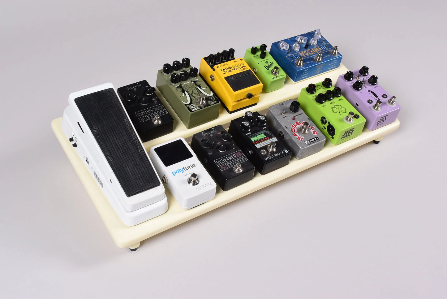 12" Slanted Vintage White