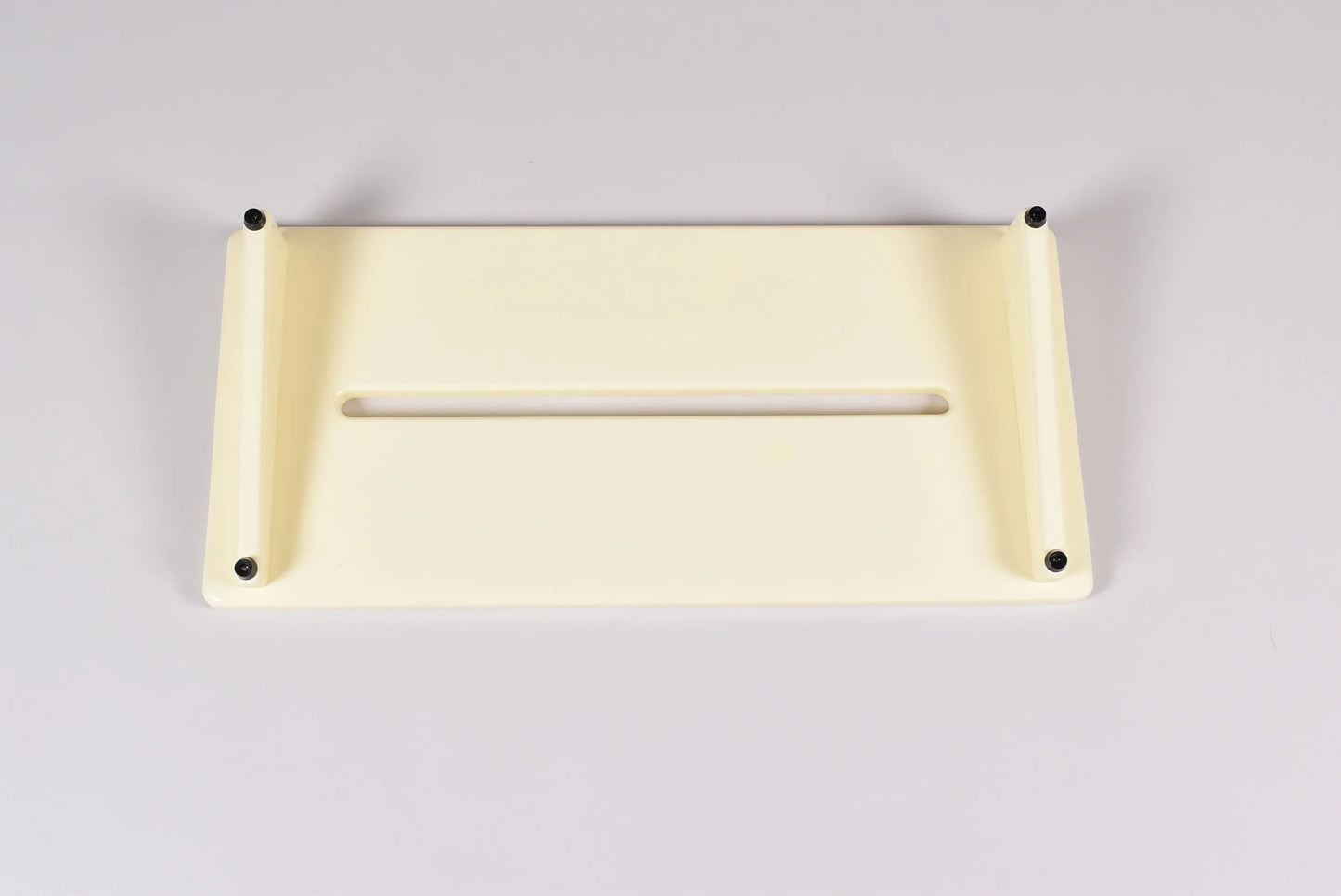 12" Slanted Vintage White