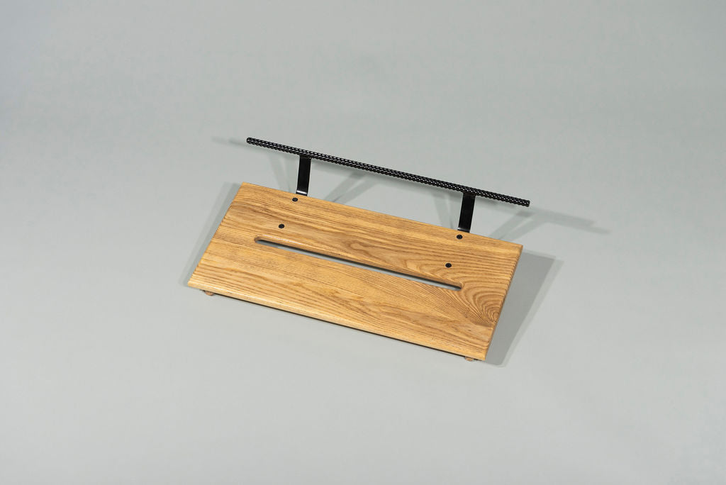 12" Slanted Ash Natural Gloss