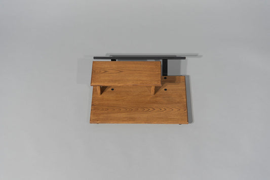 Raised Deck Ash Saddle Brown