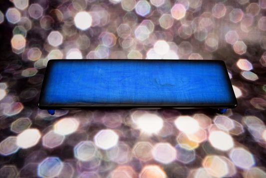 8" Slanted Pacific Blue Burst