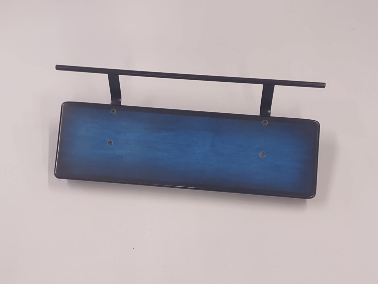 8" Slanted Pacific Blue Burst w/ Handle