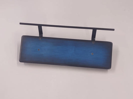 8" Slanted Pacific Blue Burst w/ Handle