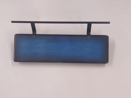 8" Slanted Pacific Blue Burst w/ Handle