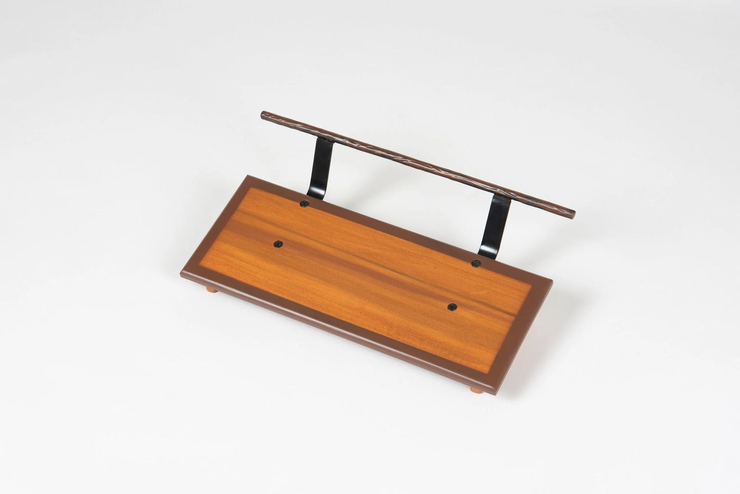 8" Slanted Poplar Tobacco Brown Burst