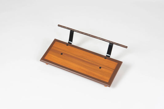 8" Slanted Poplar Tobacco Brown Burst