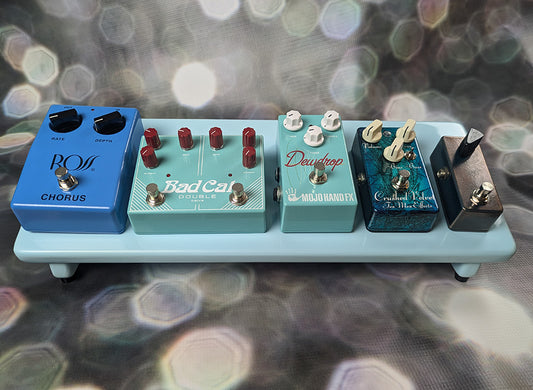 8" Slanted Robin's Egg Blue