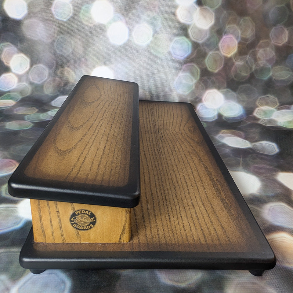 Raised Deck Saddle Brown Tri-Color Burst