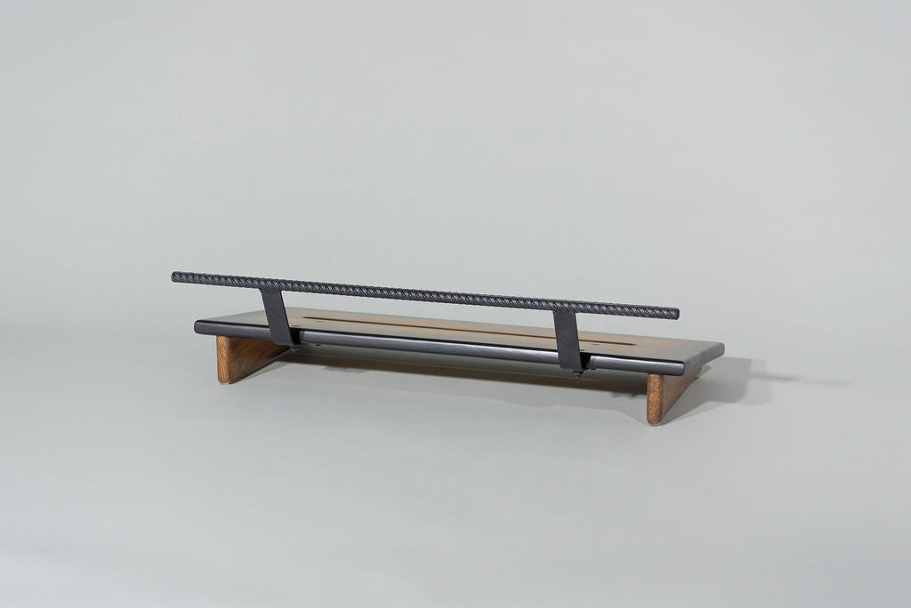 12" Slanted Ash in Saddle Brown Tri-Color Burst Matte Finish