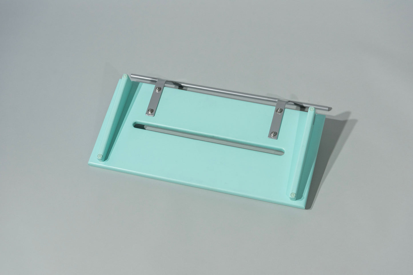 12" Slanted Sea Foam Green