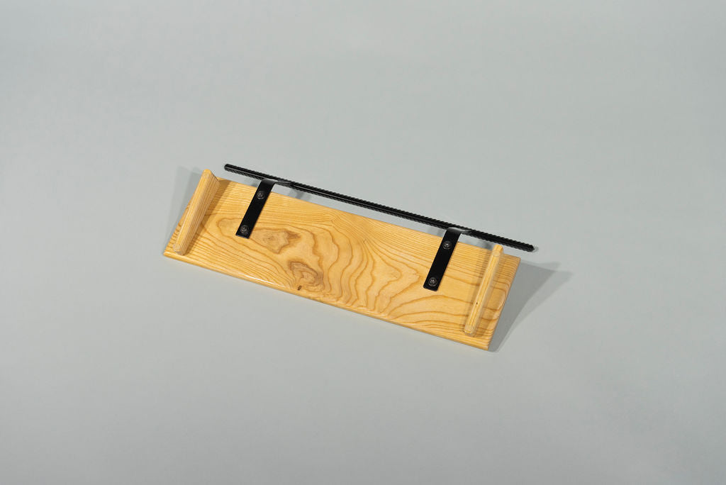 8" Slanted Ash Natural Gloss