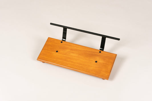 8" Slanted Poplar Tobacco Brown