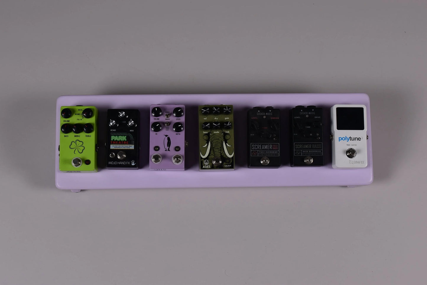 8" Slanted Lavender Purple