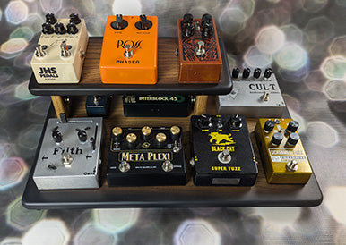 Raised Deck Saddle Brown Tri-Color Burst