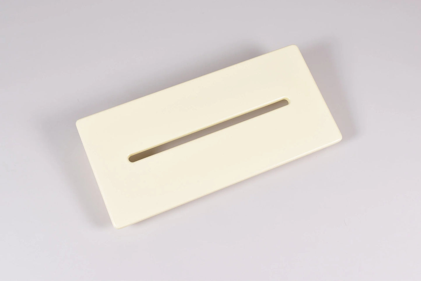 12" Slanted Vintage White