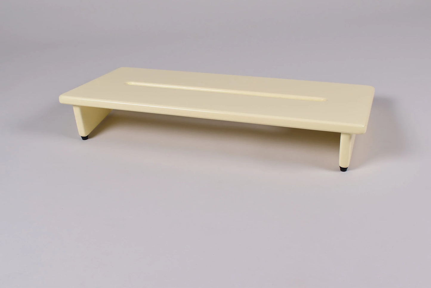 12" Slanted Vintage White