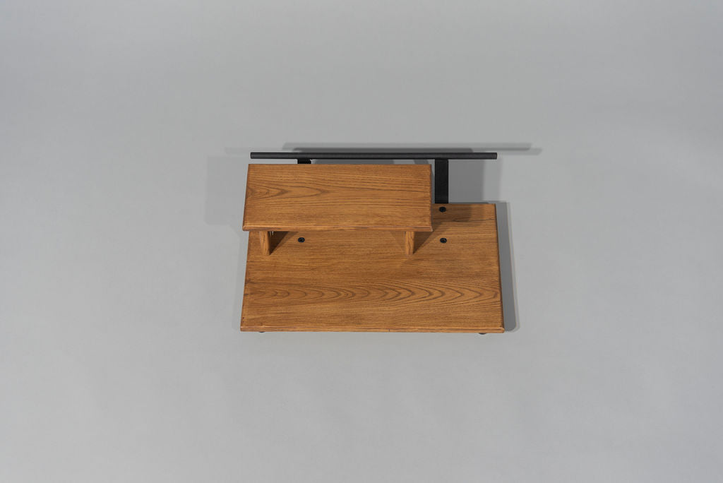 Raised Deck Ash Saddle Brown