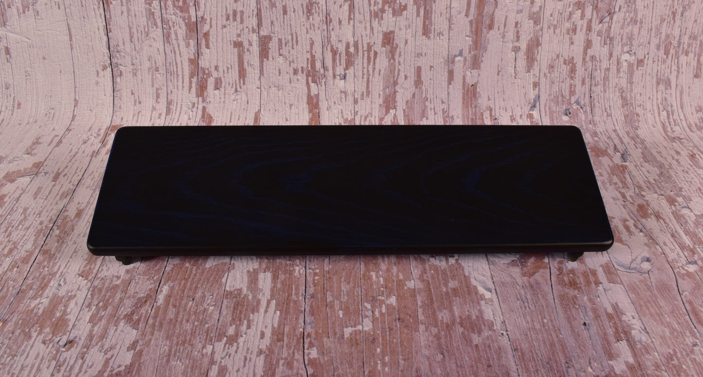 Black n Blue Wire Brushed Ash