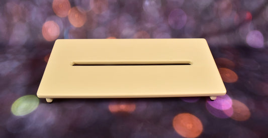 Vintage White Wide Slanted