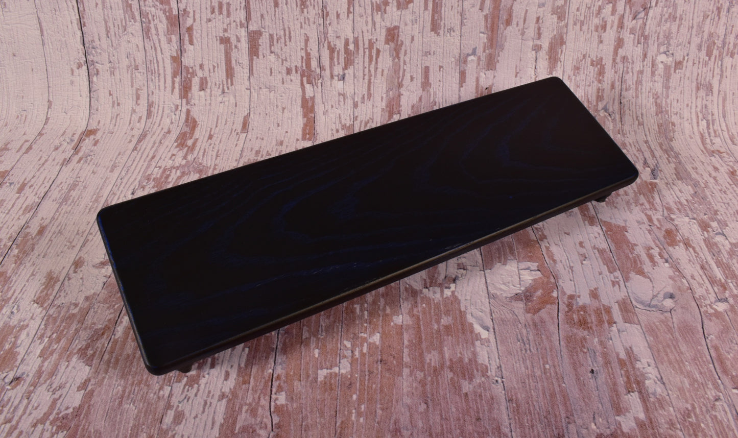 Black n Blue Wire Brushed Ash
