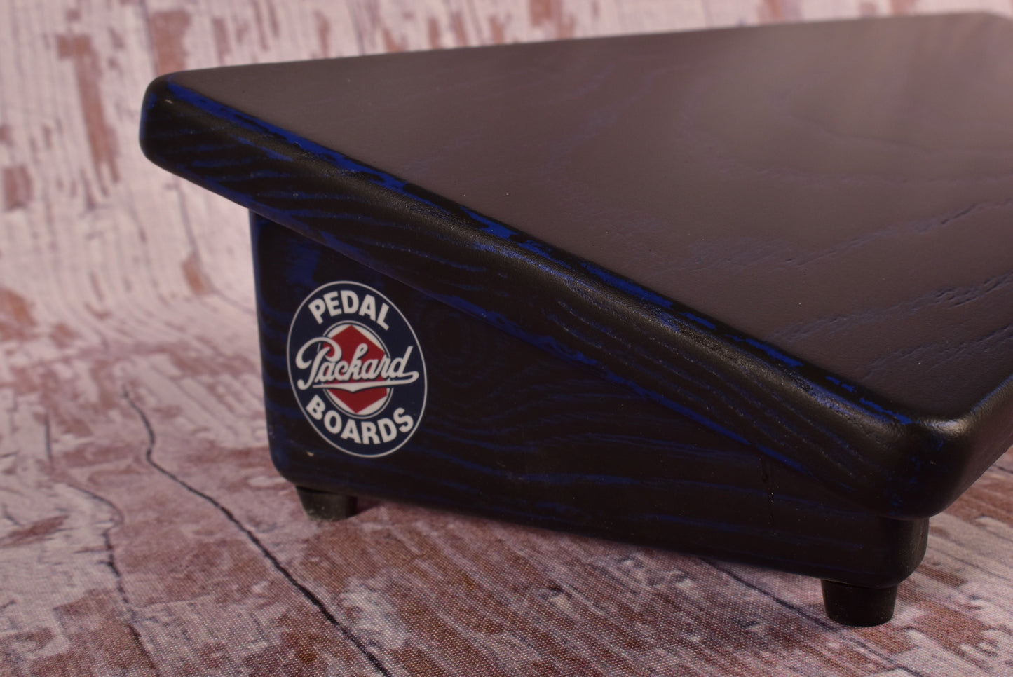 Black n Blue Wire Brushed Ash