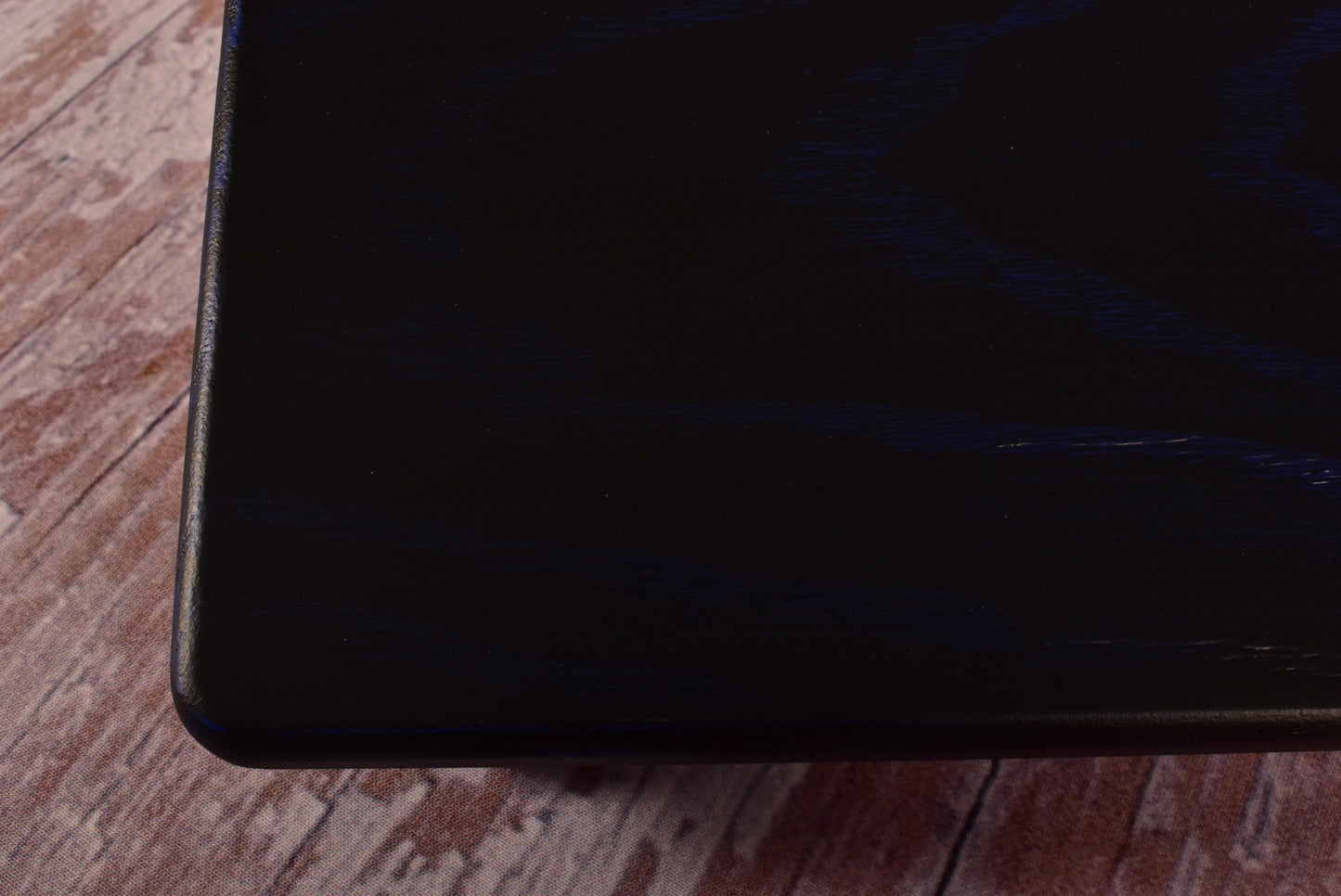Black n Blue Wire Brushed Ash