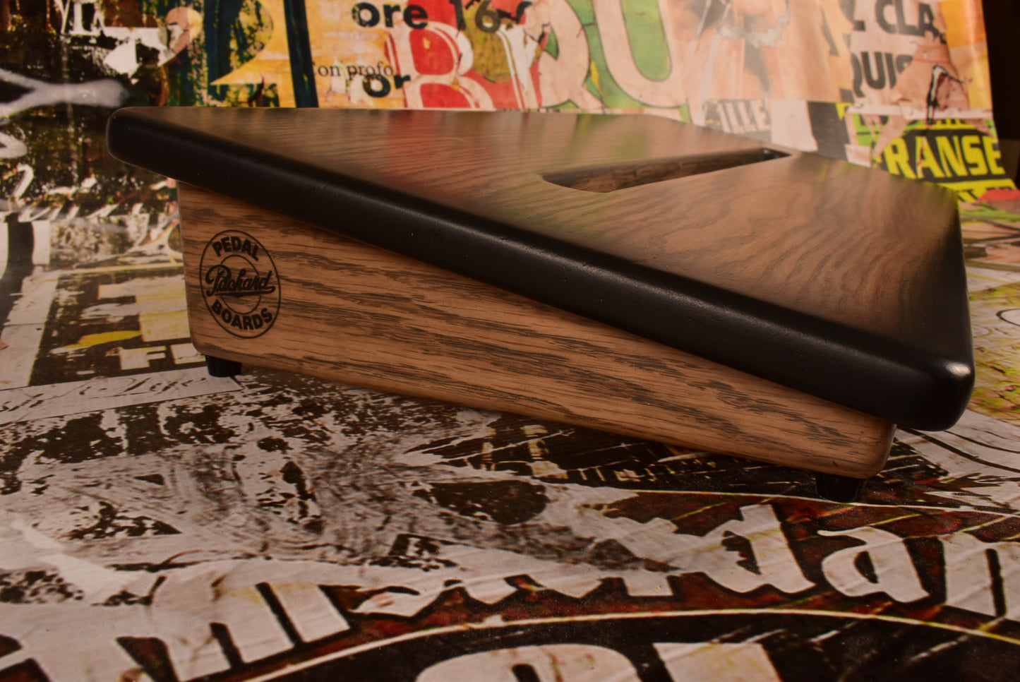 Aged Whiskey Barrel Wide Slanted