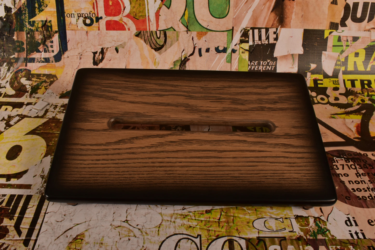 Aged Whiskey Barrel Wide Slanted
