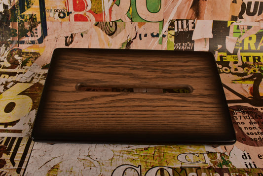 Aged Whiskey Barrel Wide Slanted