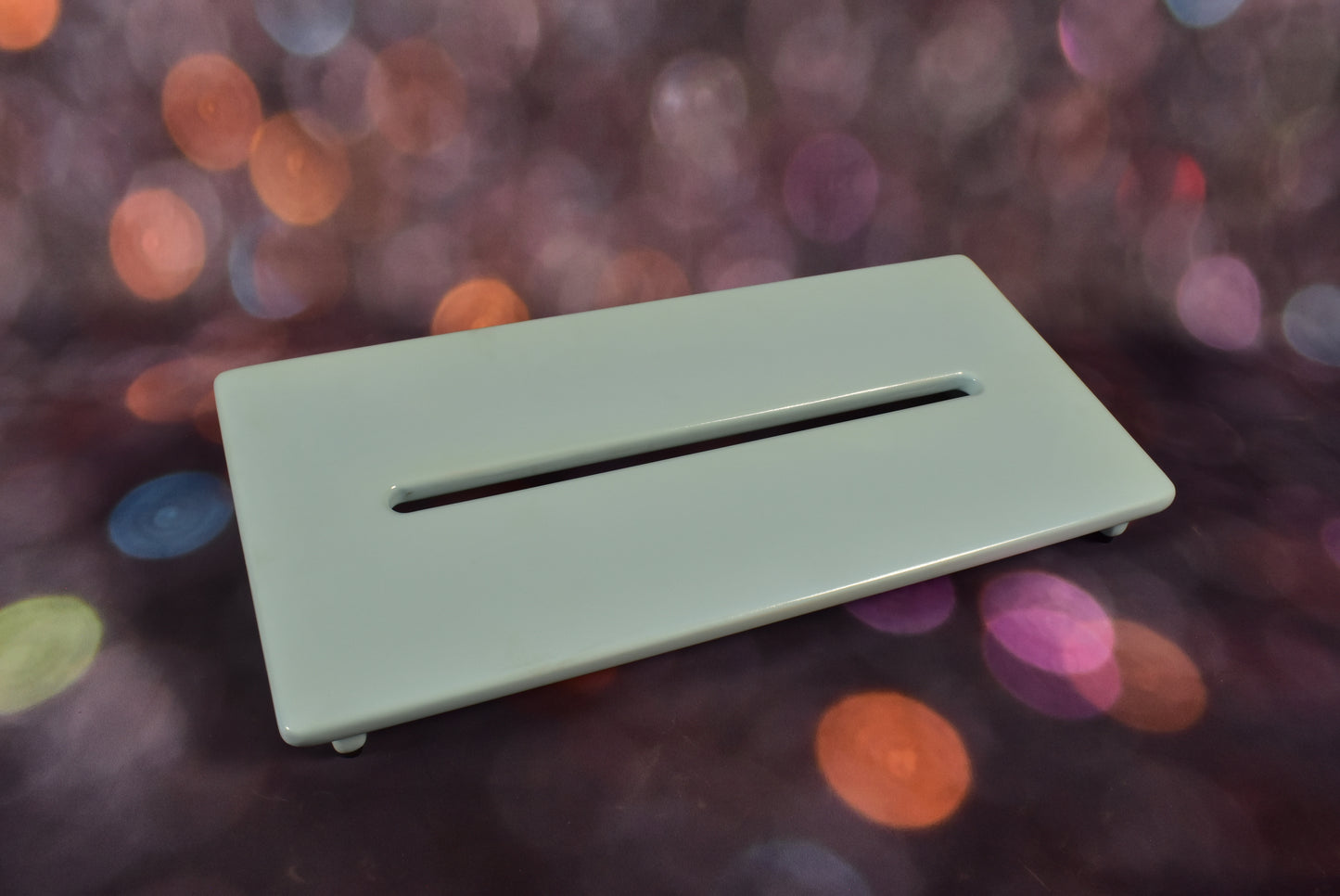Robin's Egg Blue Wide Slanted
