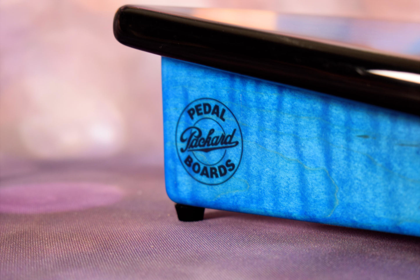 Wide Slanted Pacific Blue Burst