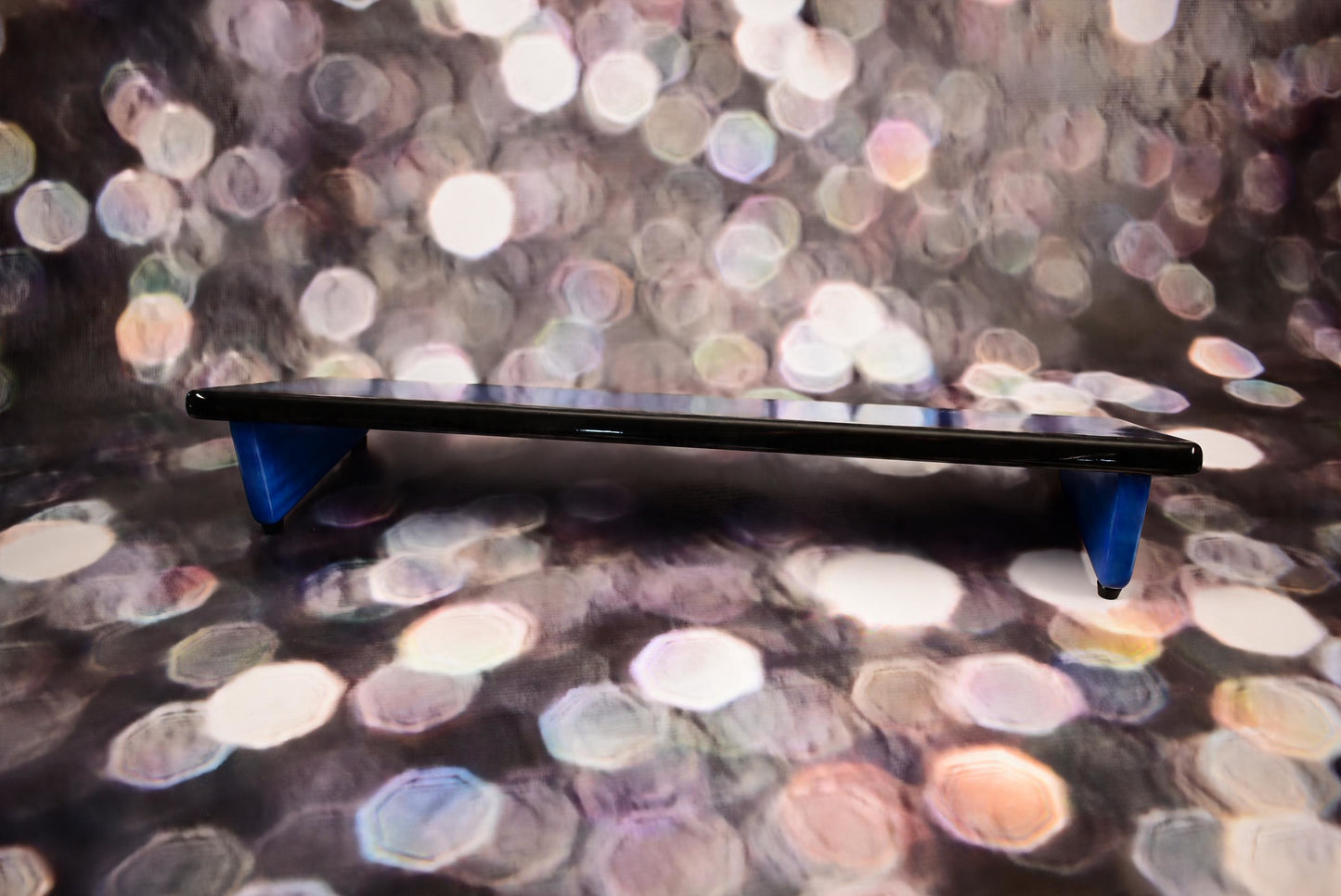 8" Slanted Pacific Blue Burst