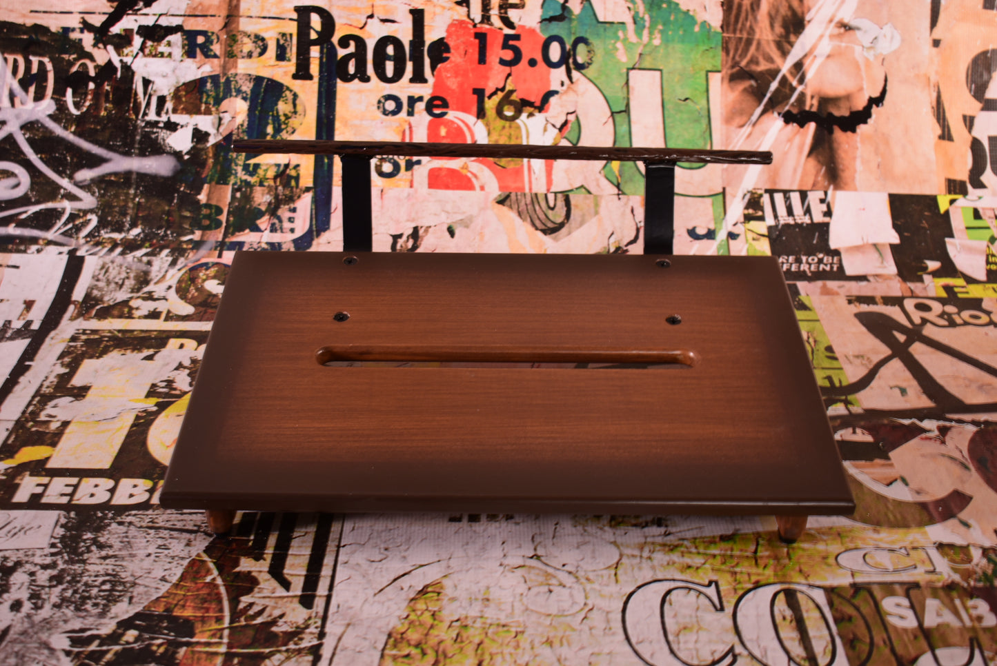 Tobacco Brown Burst Wide Slanted