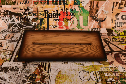 Saddle Brown Tri-color Burst