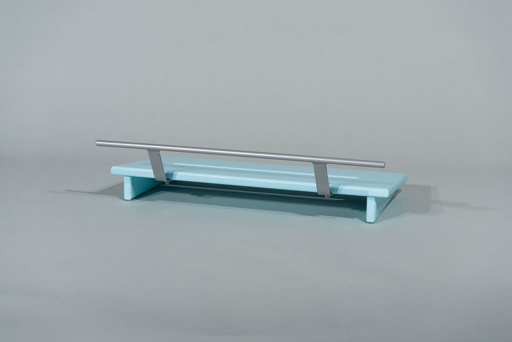 12" Slanted Robins Egg Blue