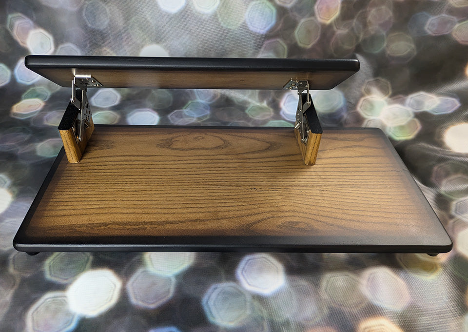 Raised Deck Saddle Brown Tri-Color Burst