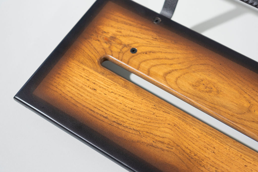 12" Slanted Ash in Saddle Brown Tri-Color Burst Matte Finish