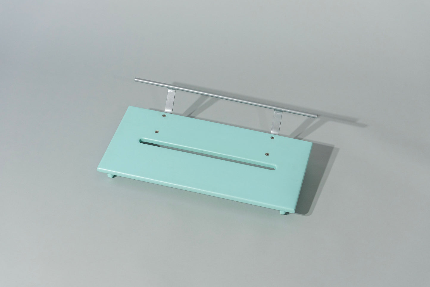 12" Slanted Sea Foam Green