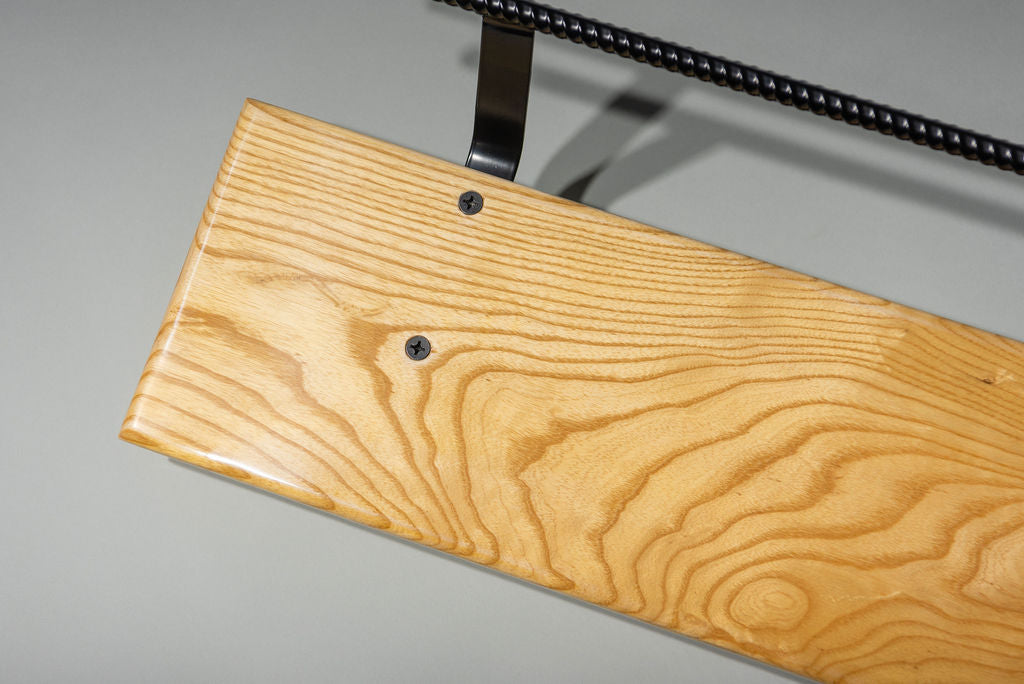 8" Slanted Ash Natural Gloss