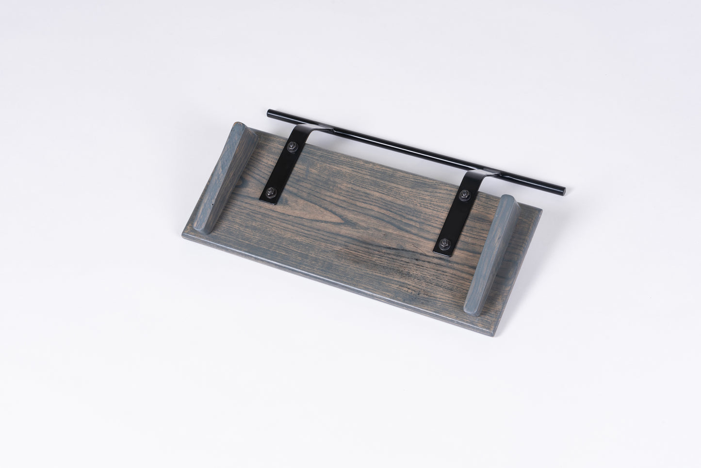 8" Slanted Ash Carbon Gray