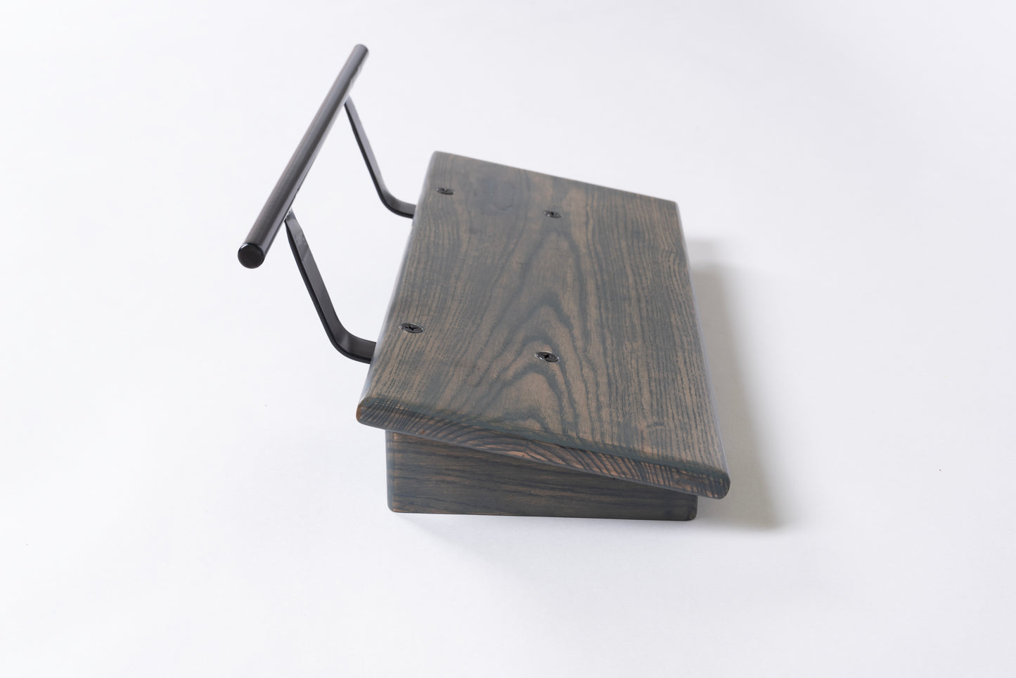 8" Slanted Ash Carbon Gray