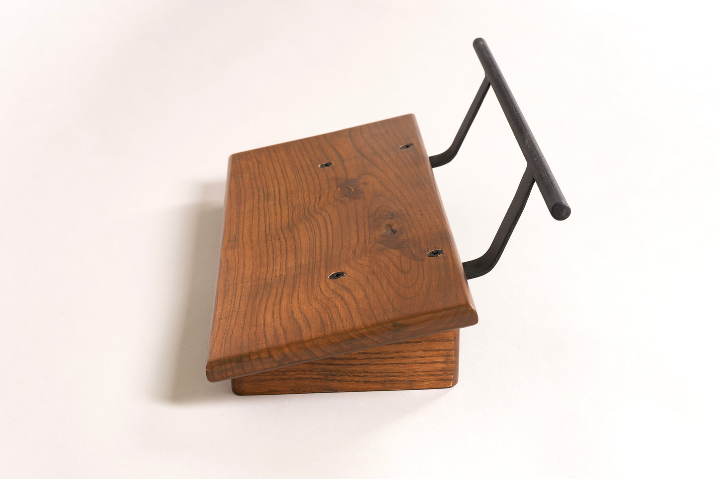 8" Slanted Ash Saddle Brown