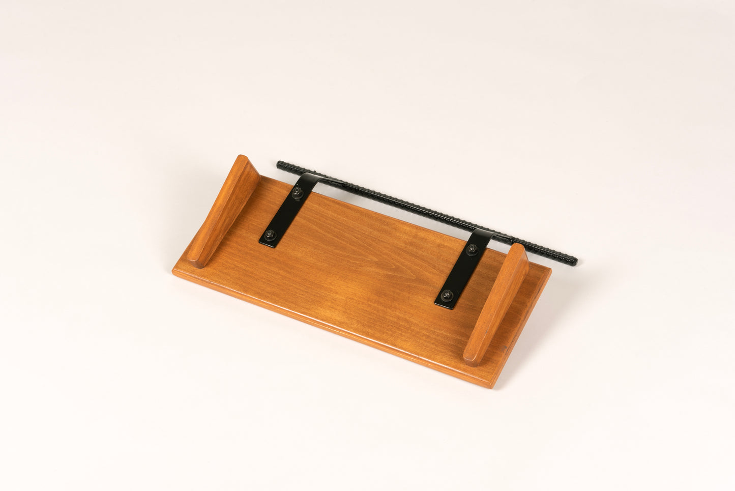 8" Slanted Poplar Tobacco Brown