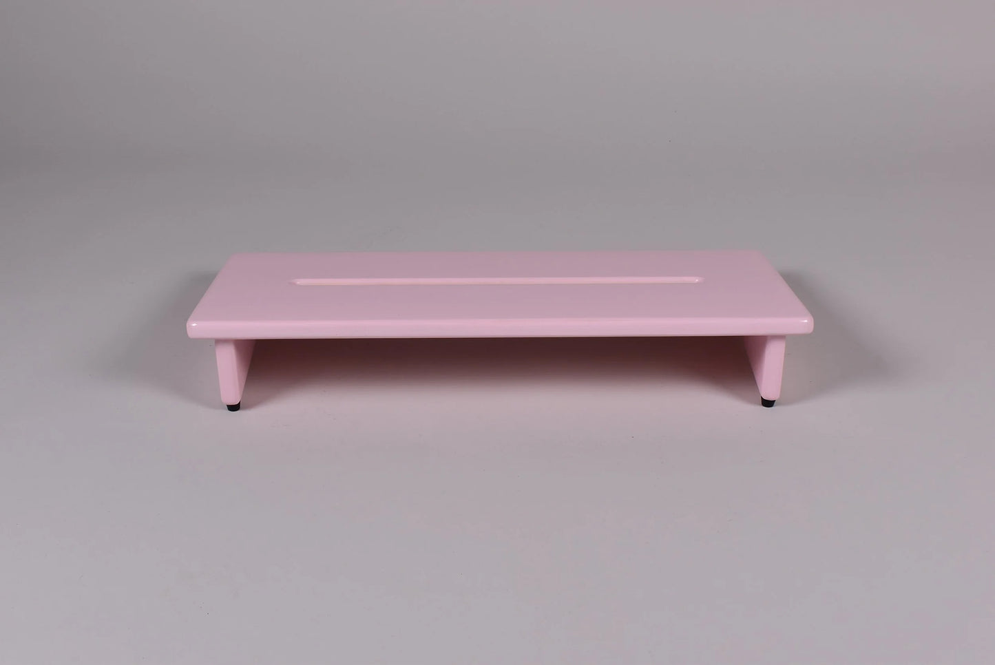 12" Slanted Shell Pink