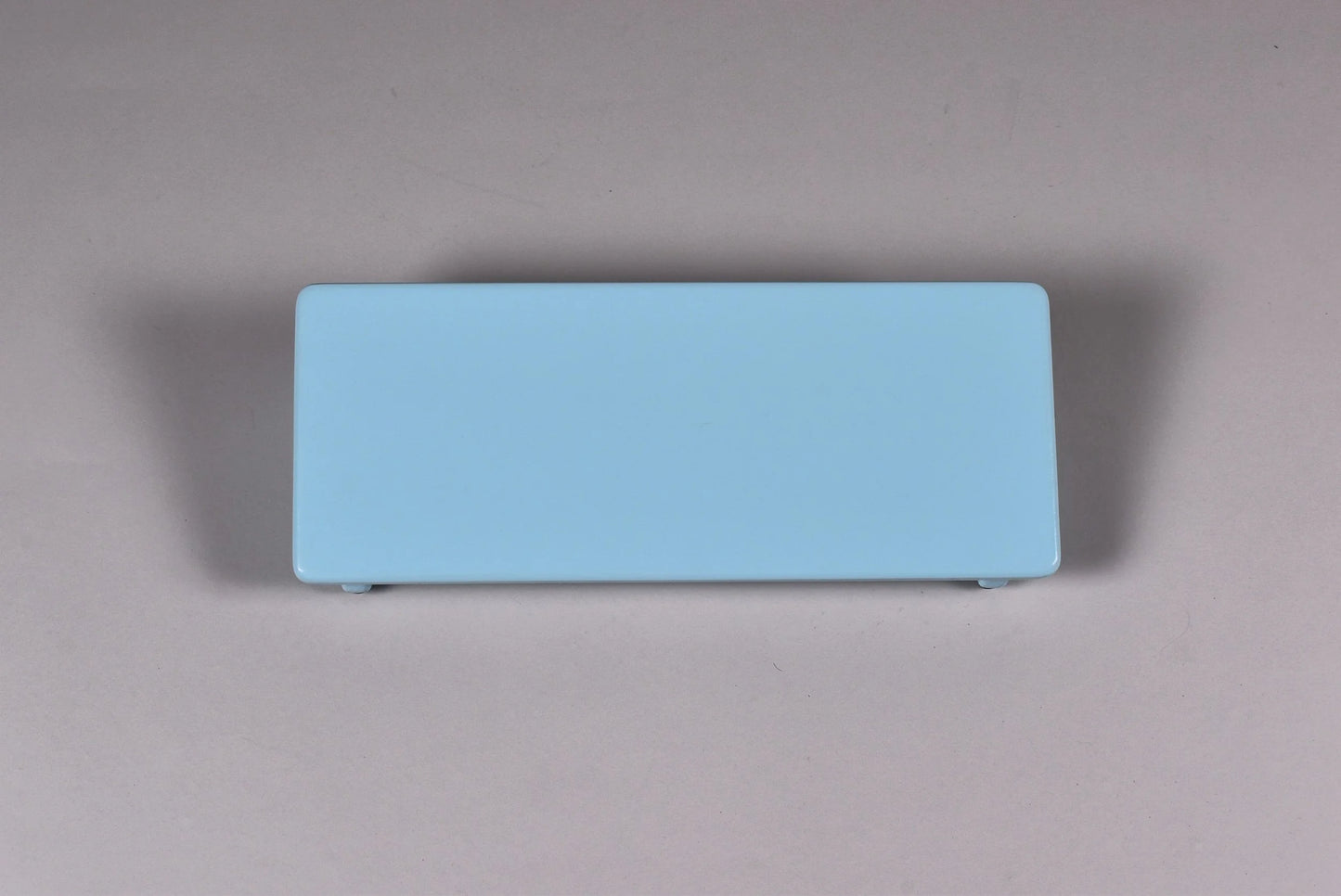 8" Slanted Robin's Egg Blue