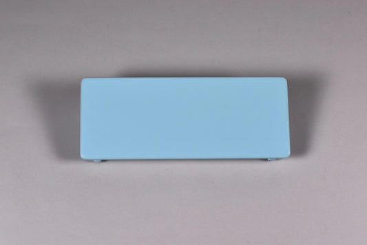 8" Slanted Robin's Egg Blue