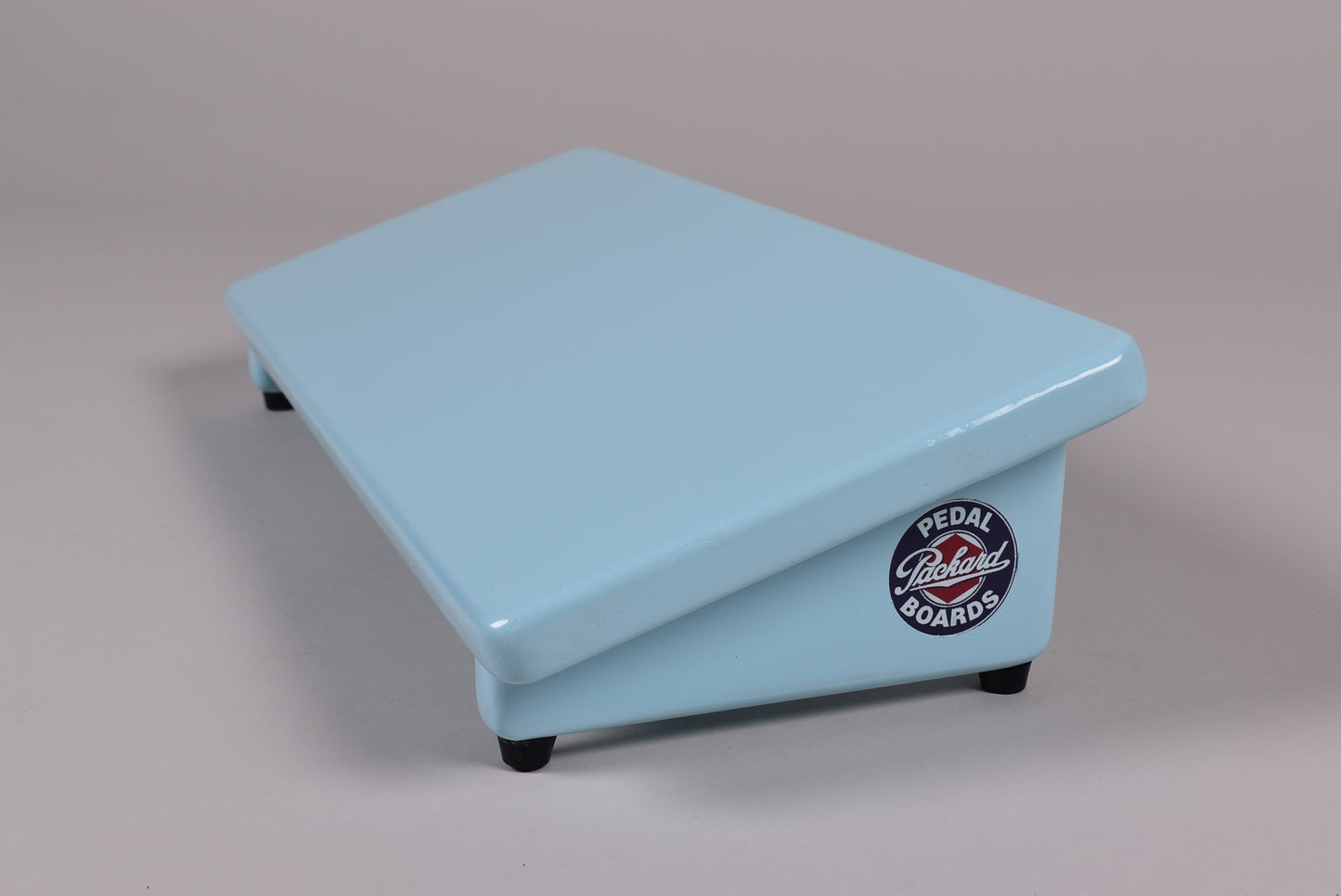 8" Slanted Robin's Egg Blue