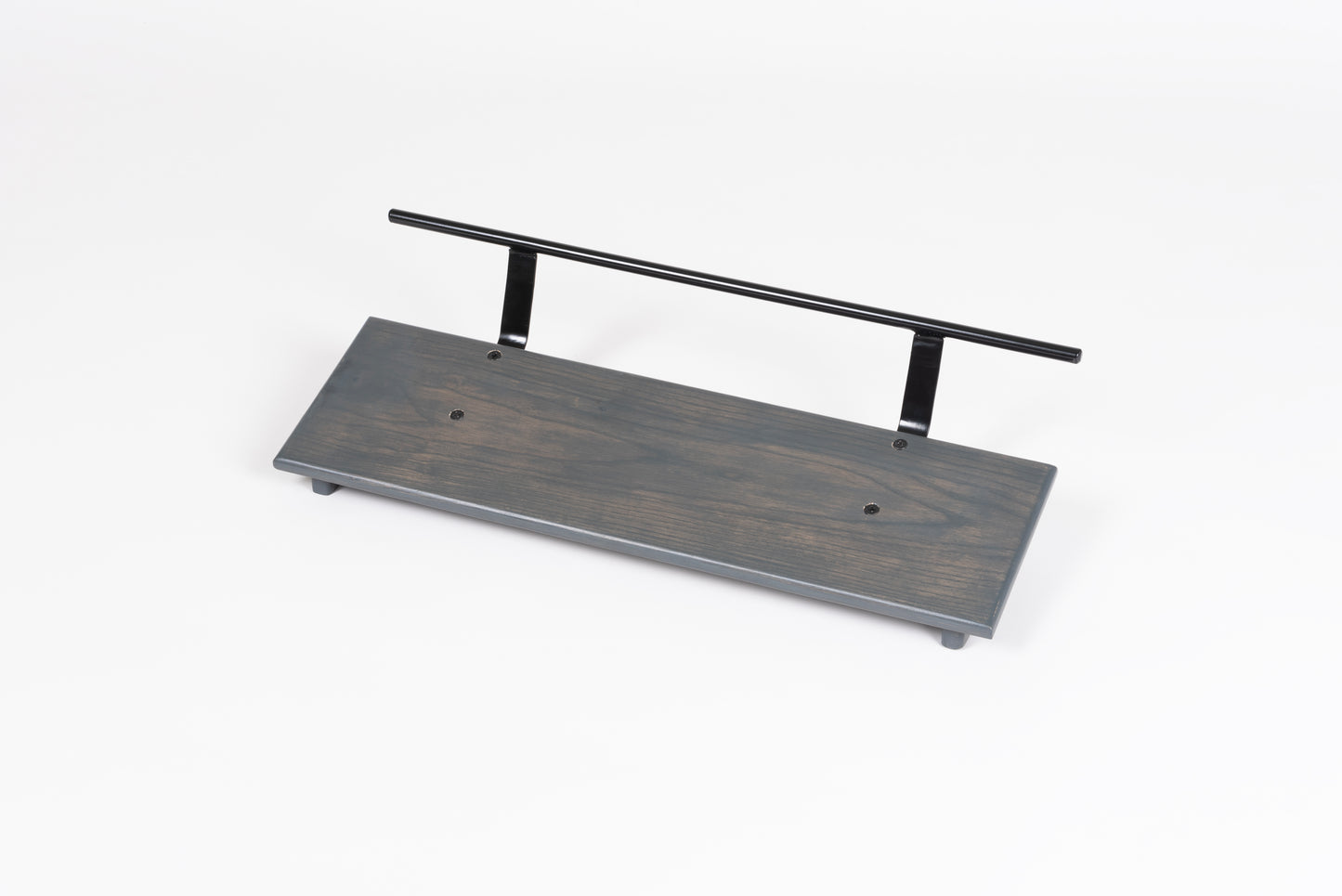 8" Slanted Ash Carbon Gray