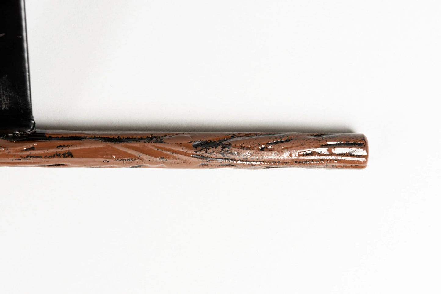 8" Slanted Poplar Tobacco Brown Burst