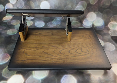 Raised Deck Saddle Brown Tri-Color Burst